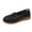 Black, variant on JikouIivo Women's Solid Casual Vacation Flat Beach Sandals Wedge Shoes Slippers for Women Clearance