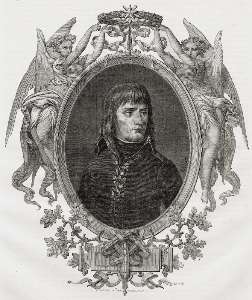 Napoleon Bonaparte At The Seige Of Toulon December 1793Napoleon Bonaparte 1769-1821 Emperor Of The French Engraved By Pannemaker-Ligny After Viollat From Histoire De La Revolution Francaise By Louis B