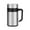 Silver, variant on Binwennn Vintage Glass Mug Ceramic Coffee Mugs with Lids Vintage Barrel Table Tea Mug With Filter And Lid With Tea Infuser Tea Filter Dishwasher Coffee Travel Mug Tea Accessories With Cold Brew Coffee