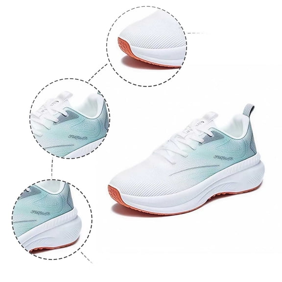ibiyuan Aerion Shoes for Women Women's Walking Shoes Hands-Free Arch Support Mesh Sneakers Women Lightweight Wide Toe Cushioning Tennis Shoes Men Non- Go Walk Shoes
