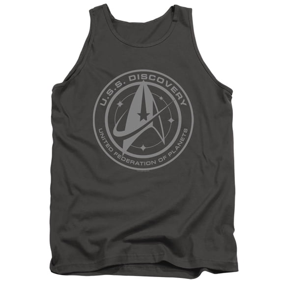 Star Trek Discovery - Enterprise Crest - Tank Top - Medium