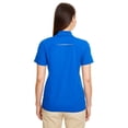 thumbnail image 2 of CORE365 78181R Women's Radiant Performance Piqué Polo with Reflective Piping-True Royal-XL, 2 of 3