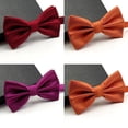 thumbnail image 4 of Flmtop Nœud Papillon Fait à la Main en Polyester Durable Cravate de Mariage pour Mariage, 4 of 10