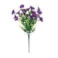 thumbnail image 1 of Vibrant 10-Bundle Artificial Flowers: Lifelike Morning Glory & Eucalyptus Decor, 1 of 8