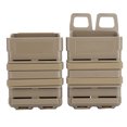thumbnail image 1 of XYCCA ABS Fast Double Magazine Pouch Molle Strike System For 5.56 Mags (tan)-082601, 1 of 5