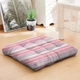 thumbnail image 4 of 22 Inch Boho Meditation Floor Pillow, Square Dutch Velvet Pillow for Yoga and Relaxation, 4 of 7