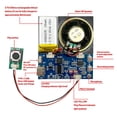 thumbnail image 3 of Módulo de audio XLW de 16 MB con altavoz, cable tipo C azul, paquete de 2, 3 of 9