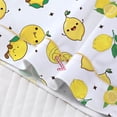 thumbnail image 5 of Cute Pajamas Sets for Women 2 Piece Casual Short Sleeve Fruit Sleepwear Loose Soft Shorts Trendy Pj Sets Yellow 2XL, 5 of 7