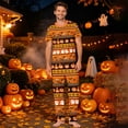 thumbnail image 4 of 2026 Matching Family Halloween Pajamas Set, Fall Sleepwear, Ghost & Pumpkin Printed Holiday Sleepwear, Soft Loungewear PJs Outfit, 4 of 5