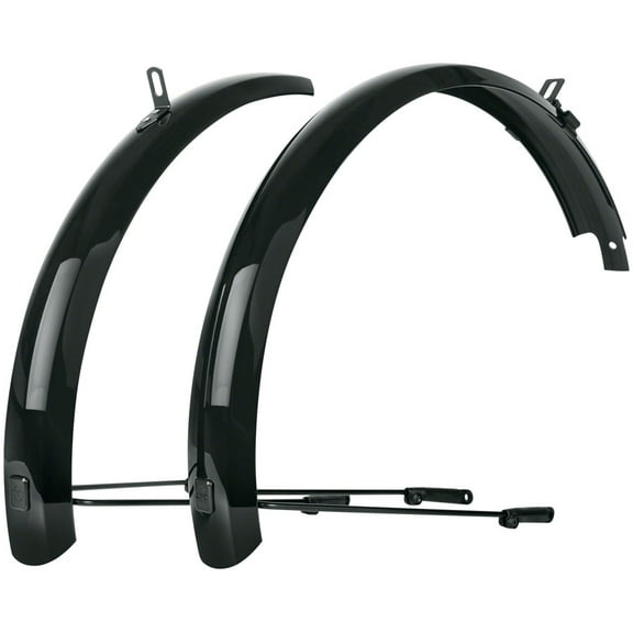 SKS B53 Bluemels Full Coverage Fender Set - 53mm, 20 x 1-1.9", Black