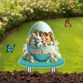thumbnail image 4 of LFKERWMG Made in Canda Easter Bunny Garden Stake Garden Easter Garden Stake Easter Easter Bunny Easter Egg Garden Logo Outdoor Easter Easter Bunny Easter Egg Easter Lo, 4 of 5