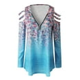 thumbnail image 4 of iTNHFP Trendy Trendy Women Topsv Neck Daily Tops, 4 of 5