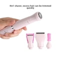 thumbnail image 4 of Body Hair Shaver Hair Removal Machine Hair Shaver Electric Hair Shaver 4in1 USB Rechargeable Women Electric Armpit Legs Hair Removal Body Hair Shaver MachinePink, 4 of 8