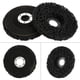 thumbnail image 1 of Disco de tira de polietileno, 2 piezas Rueda de tira de polietileno negra de 115 mm Rueda de tira de polietileno negra diseñada para precisión, 1 of 11