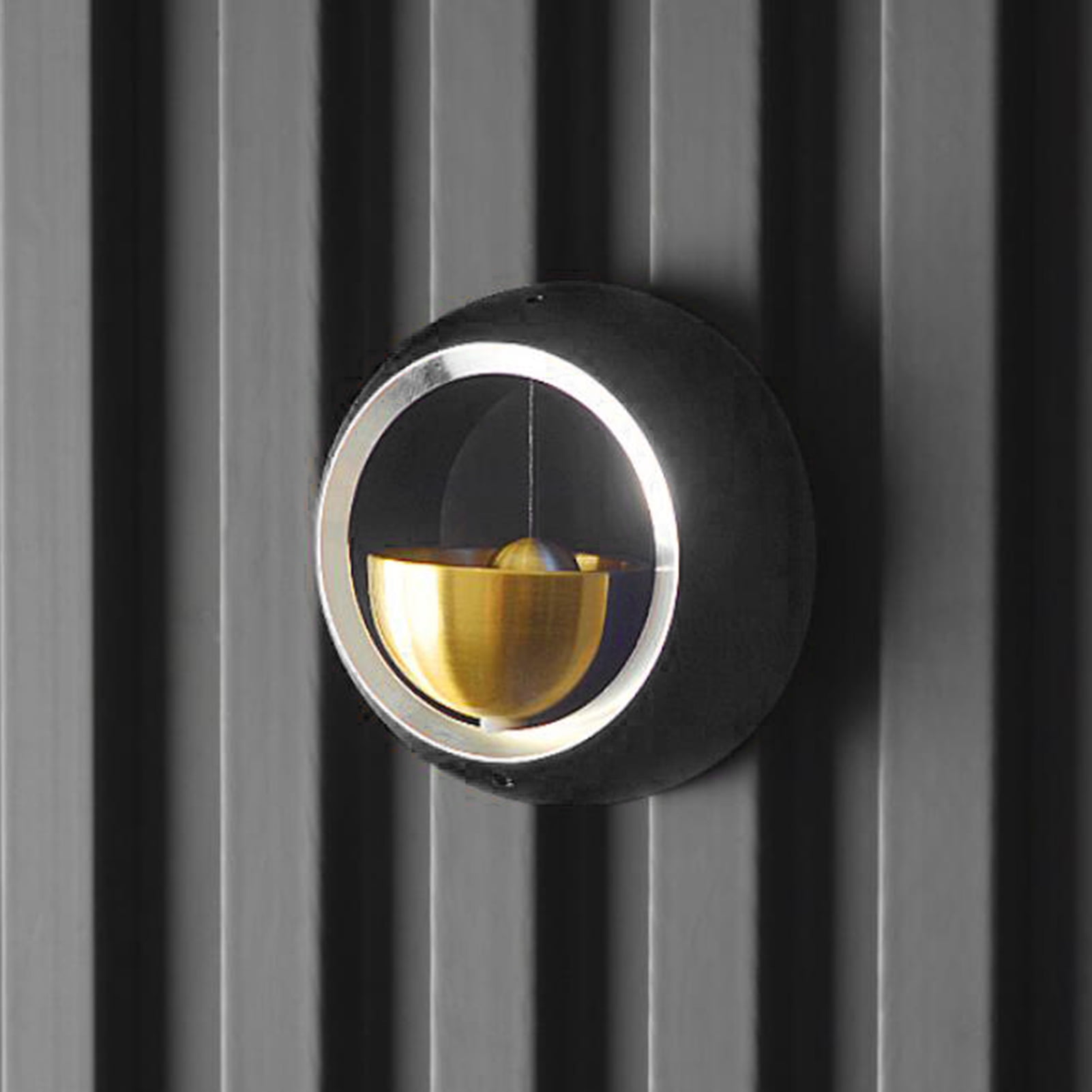 Eoperou Metal Shopkeepers Bell Loud Sound Front Door Hanging Aluminum Bass Bell Wind Chime Door Opening Doorbell Home Office Coffee Shop Entrance Decoration