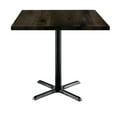 thumbnail image 2 of KFI Studios Urban Loft 3' Square Dining Table, Barnwood, 2 of 2