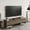 Walnut, variant on Celestia Modern Engineered Wood TV Stand, 50" TVs, White & Walnut, Veneer