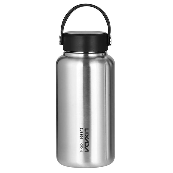 Kettle,1050ml Stainless Steel Bottle Leak Proof Sport Water Buzhi Proof Bottle Water Bottle Stainless Steel Water Kettle Wotao