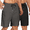 Black/Dgrey, variant on COOFANDY Men's 2 Pack Gym Workout Shorts 7 Inch Quick Dry Athletic Shorts Lightweight Running Shorts with Pockets