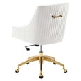 thumbnail image 5 of Side Dining Chair, White, Velvet, Modern Contemporary, Kitchen Room Cafe Bistro Restaurant Hospitality, 5 of 7