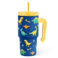 thumbnail image 1 of Vaso para beber SANDJEST, con forma de dinosaurio, 591 ml, aislante, 1 of 7