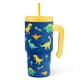 thumbnail image 1 of Vaso para beber SANDJEST, con forma de dinosaurio, 591 ml, aislante, 1 of 7
