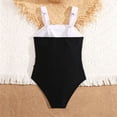 thumbnail image 6 of Tiijoy Girl One-Piece Swimsuit Color Block Ruched UPF50+ Bathing Suit Swimwear, Sizes 7-12, 6 of 8