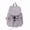 Grey, variant on Drawstring Nylon Casual Backpack, Sporty Waterproof Sack with Multiple Pockets, Lightweight Pack for Gym Commute Travel, 10.63 Inch (Yellow)