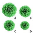 thumbnail image 3 of pitrice Boule de Fleurs en Papier Vert Gazon 4102, 3 of 9