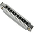 thumbnail image 6 of 2X 10 Holes Blues Harmonica Musical Instrument Stainless Steel Mouth Organ for Children Gifts, 6 of 8