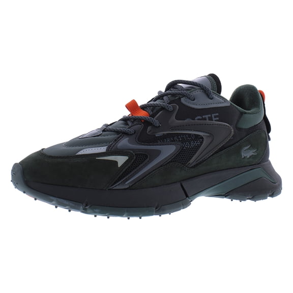 Lacoste L003 Neo Tech 224 Mens Shoes Size 11.5, Color: Black/Orange
