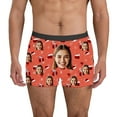 thumbnail image 5 of EliteGoogv Custom Mens Boxer Briefs Customized Funny Underwear Personalized Boxers Valentine'S Birthday Gifts For Boyfriend Husband Him Men’S Underwear Pink 3XL, 5 of 6