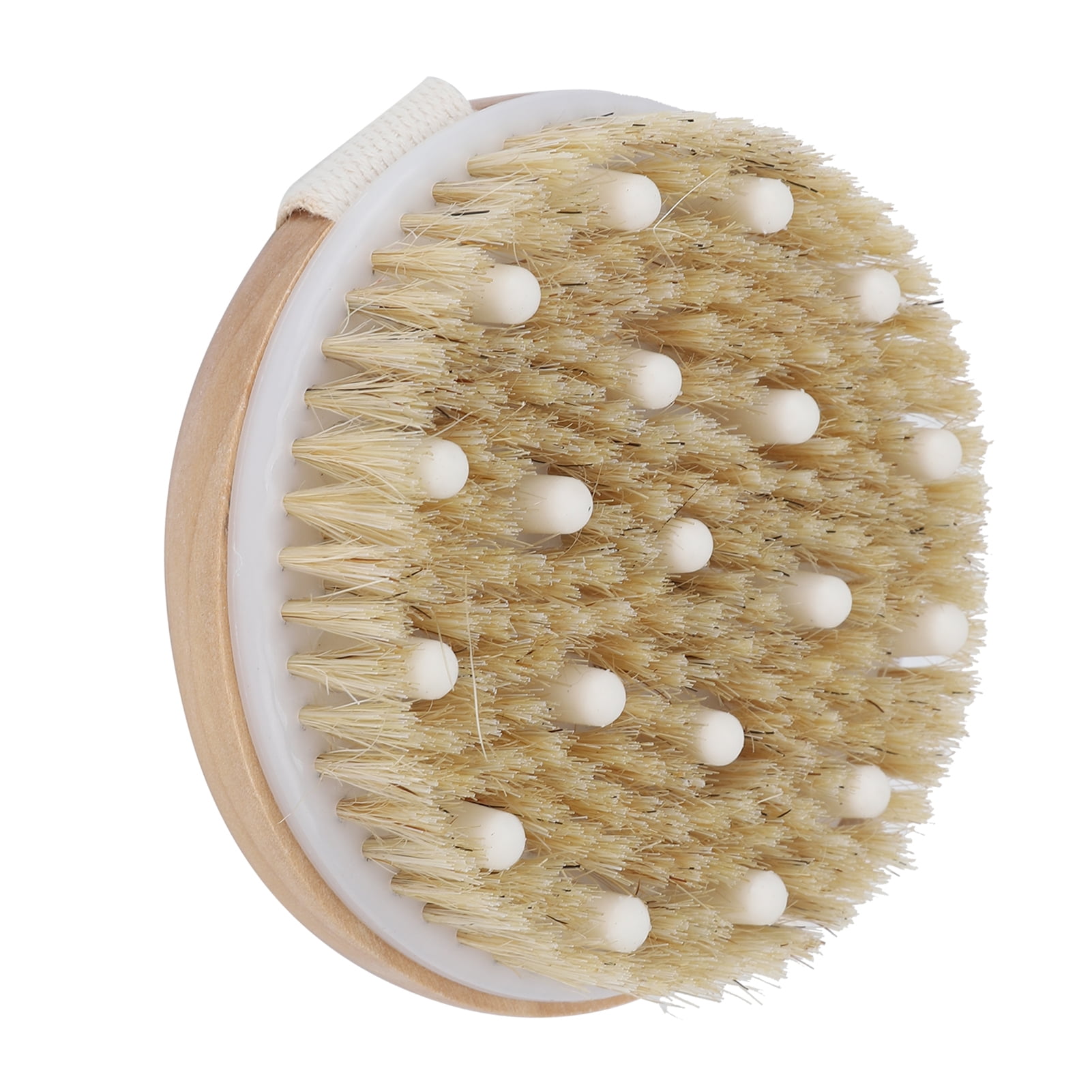 Body Exfoliator Dry Brush, Smoothing Boar Hair Dry Brush Protable