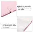 thumbnail image 5 of Uxcell 128 Pockets Wallet Photo Album,PU leather,Cloth Mini 3inch Photo Storage Album,Pink, 5 of 6