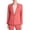 Pink, variant on 1. State Women's Jacket Coral Textured Notch Collar Blazer Pink 4