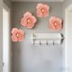 thumbnail image 5 of Handmade Crepe Paper Peony Flower,Wedding Backdrop Wall Decor,Hanging Flower Garland Indoor Outdoor Decoration, 5 of 5