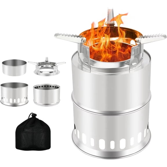 SAN LIKE 1 Burner Wood Camping Stove