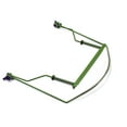 thumbnail image 3 of FRCOLOR 10 Holes Harmonica Neck Holder Metal Frame Harp Rack Harmonica Model Mouth Organ Accessory (Green), 3 of 4