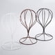 thumbnail image 2 of Advancent Soportes metálicos para sombreros, 3 colores, globo hueco, peluca, postizo decorativo, forma de farol, almacenamiento, estilo Simple, Decoración del hogar Negro, 2 of 6