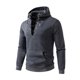 thumbnail image 4 of pstuiky camisa de manga larga para hombre, Sudadera con capucha informal de colores sólidos para hombre, con bolsillo y manga larga, para hacer ejercicio tops de invierno para hombre s, 4 of 9
