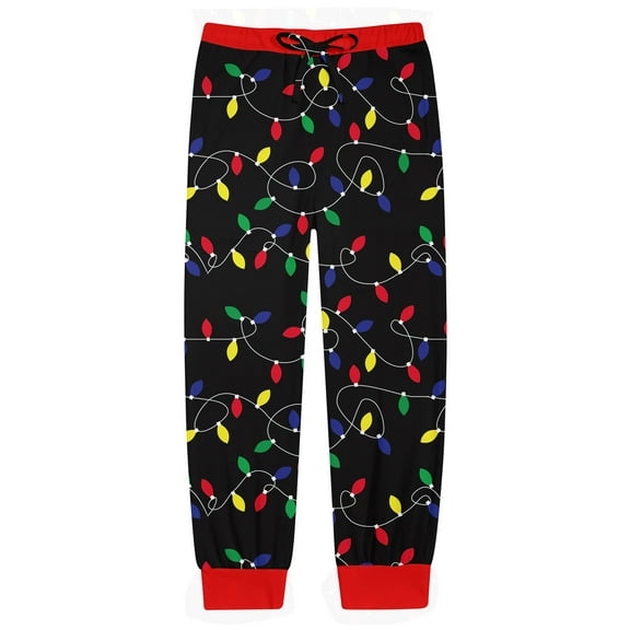 Aideaone Boys Christmas Pajama Pants Kids Long PJ Bottoms with Pockets 3D Print Sleepwear for Boys 7-16 Years