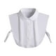 thumbnail image 1 of Camisas blancas de cuello falso, ligeras, versátiles, únicas, modernas y decorativas M para 55 a 65 kg, 1 of 8