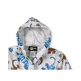 thumbnail image 2 of Komar Kids Cotton Robe Hooded Ocean Print Terry Robe Cover Up Sizes 4-12, 2 of 4