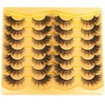 thumbnail image 5 of Fox Eye Lashes Wispy Faux Mink Lashes Fairy Cat Eye Lashes That Look Like Extensions Fake Eyelashes, 5 of 6