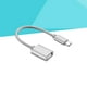 thumbnail image 4 of Cable adaptador OTG tipo C a USB 2.0 (plateado), 4 of 5