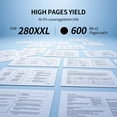 thumbnail image 3 of Cartuchos de tinta LinkDocs 280XXL negros PGBK para impresoras Canon, 3 of 5