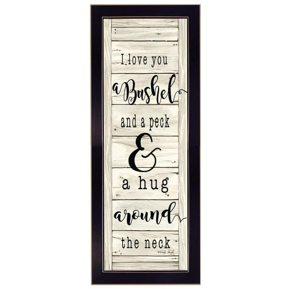 Hug Around the Neck By Cindy Jacobs Printed Wall Art Wood Multi-Color