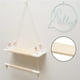 thumbnail image 5 of Estantes De Cuerda Estantes Colgantes De Pared Estantes Colgantes De Cuerda - Estante Colgante De Pared Para Plantas - Decoración De Estantes De Baño Methold HA023097-00, 5 of 7