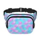 thumbnail image 1 of Fotbe Purple Dragon Scales Cangurera Cuadrada con Estampado de Doble Capa, Bolsa de Cintura Ajustable Mini para Hombres y Mujeres, 1 of 9