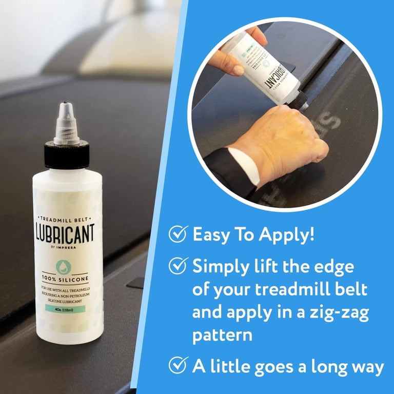 Impresa 2-Pack Treadmill Belt Lube - 100% Silicone for Sole & Elliptical  Machines - Walmart.com